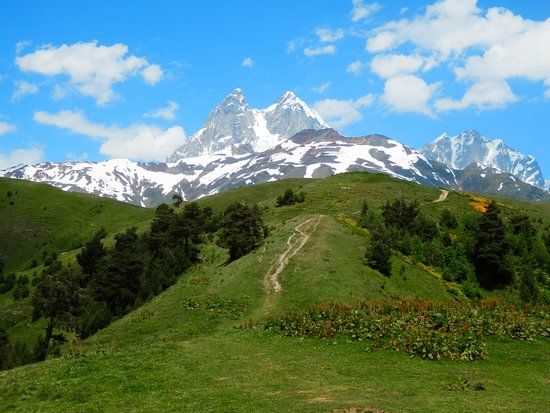 Mountain Ushba