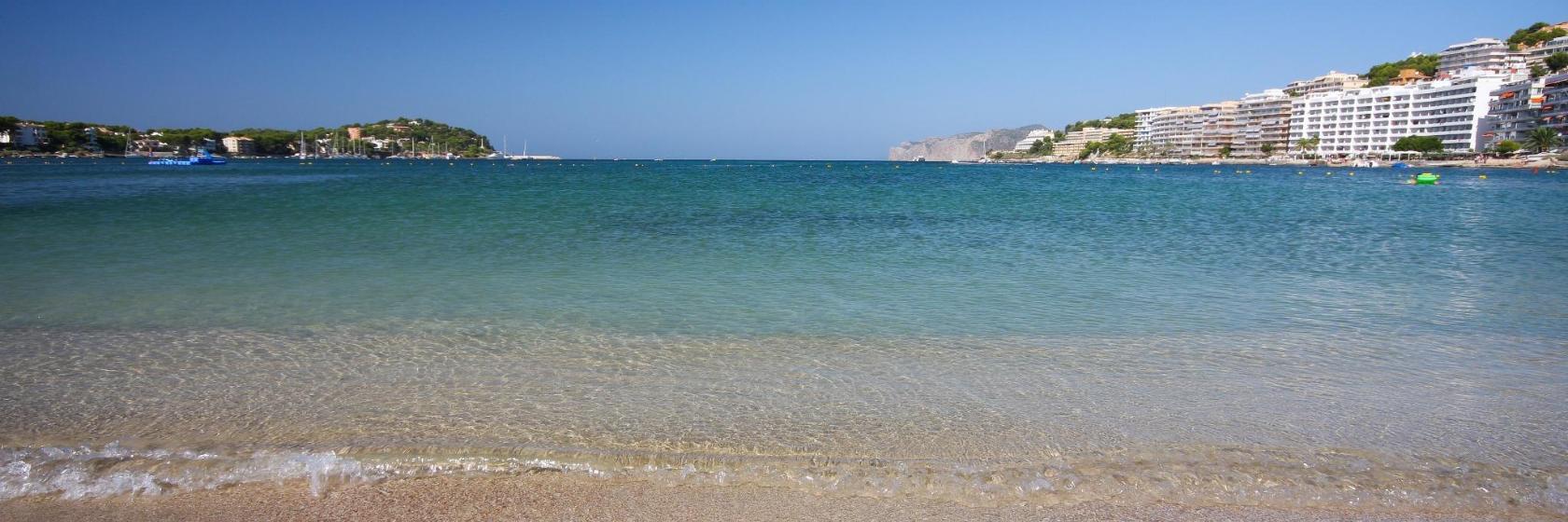 Plaża w miejscowości Santa Ponsa