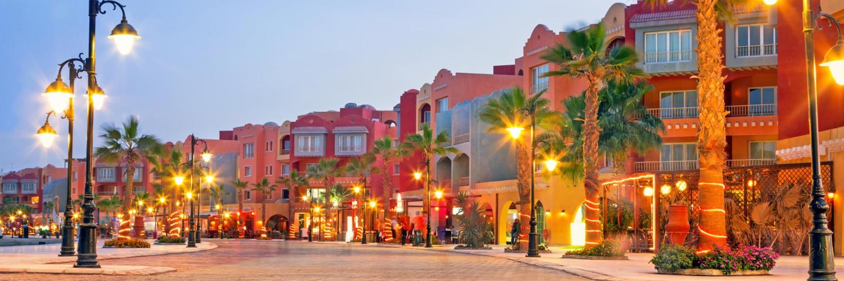 Plac Saqqala w Hurghadzie